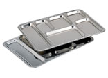 Plateau self 5 alvéoles en inox